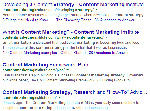 serp marketing de contenidos